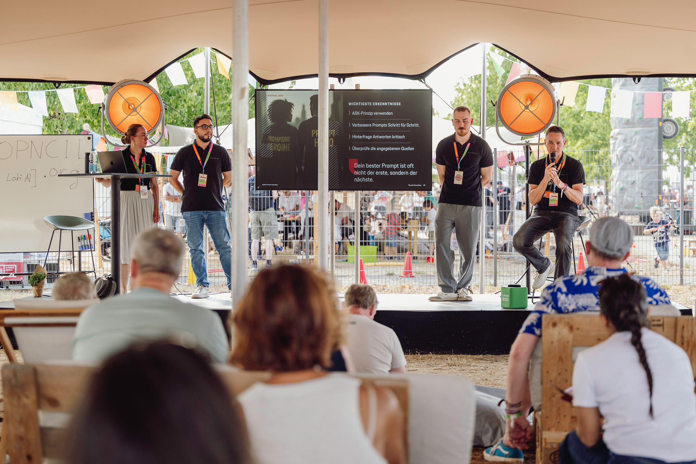 Speaker beim KI Festival der IPAI Foundation